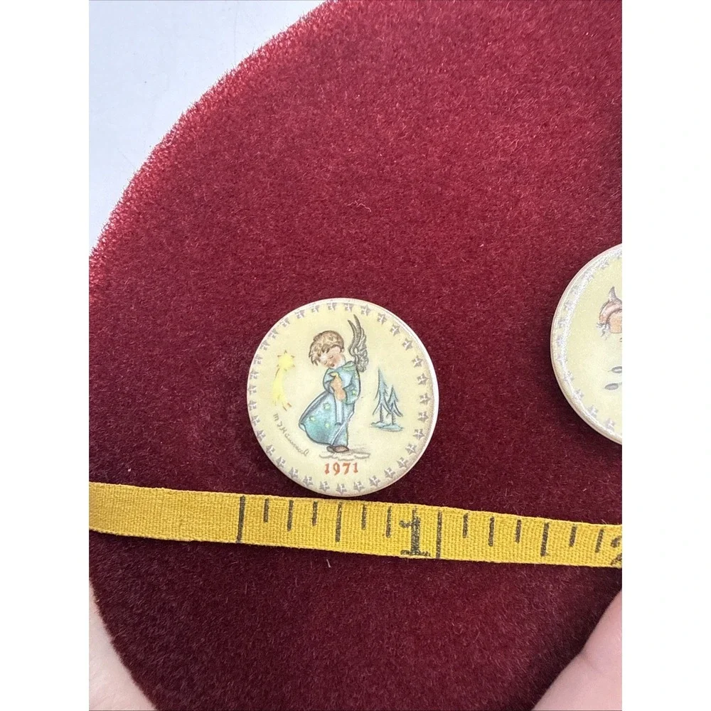 MJ Hummel Miniature Collectors Plates 1971 - 1976, Lot Of 6